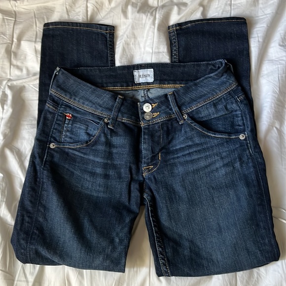 Hudson Collin Cropped Jeans - Picture 3 of 4